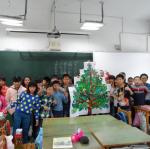 2015 五孝Giant Xmas Tree Making(巨型聖誕樹製作)^~^