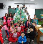 2015 五愛Giant Xmas Tree Making(巨型聖誕樹製作)^~^