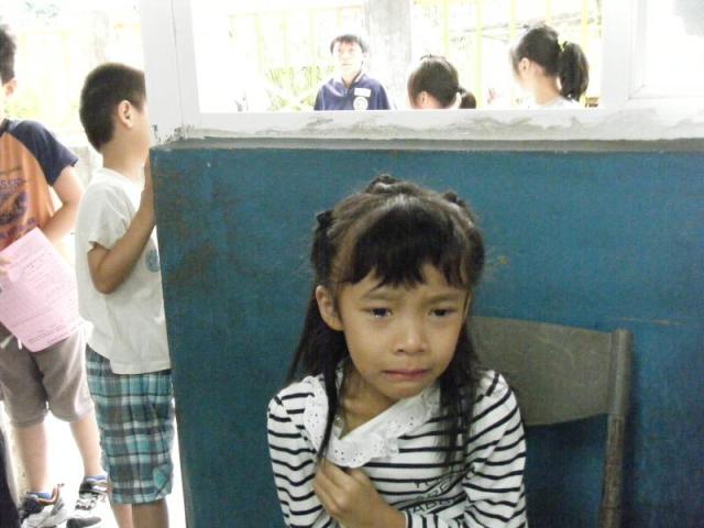 淚眼汪汪（我怕痛！）