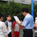 校長公開表揚學生優異表現