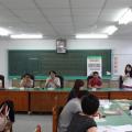 教務主任報告本校客語教學實施情況