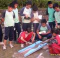 六忠自然     "河道ㄉ流水作用 ".