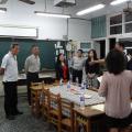面對孩子的教育..校長希望..家庭教育..須共同協助..才能達「雙贏」