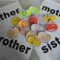三年級L2單字:father,mother,brother,sister^~^