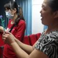葉老師鼓勵大家很有天份