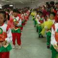 今年運動會在禮堂表演