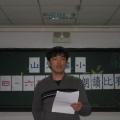 評審黃榮杰老師為小朋友們講評