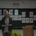 Ivy老師替參賽學生勉勵,並期許大家能更上層樓