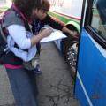 六年級校外教學驗車