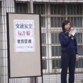平鎮分局梁警官宣導交通安全及反詐騙