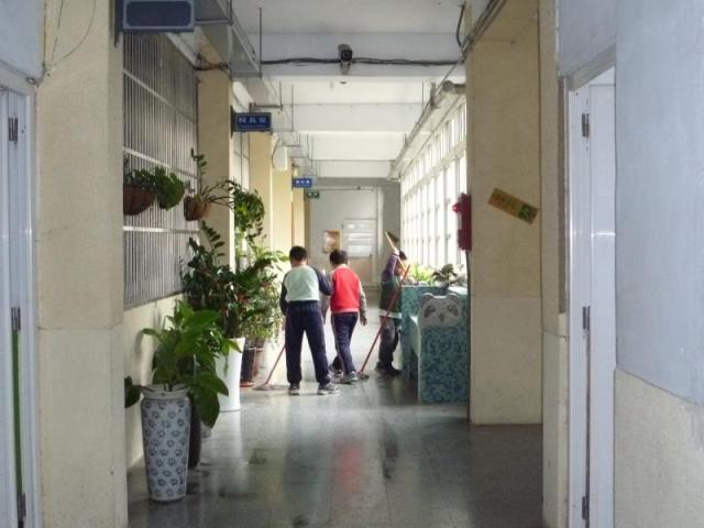 第一棟二樓辛苦打掃的小朋友 