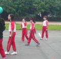 孝仁女生躲避球賽1