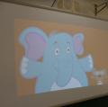 Here is an ELEPHANT~