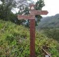 路標..標高900m