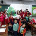 2013 四忠Giant Xmas Tree Making(巨型聖誕樹製作)^~^