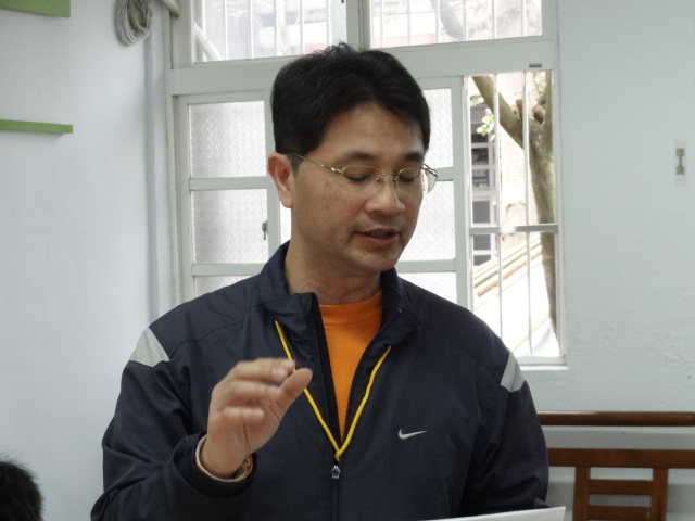 主任請大家協助幫忙當天事務