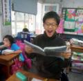 學生朗讀課文內容