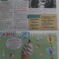 The top : Ice cream