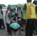 萬能科大到校宣導反菸拒檳戶外活動情形