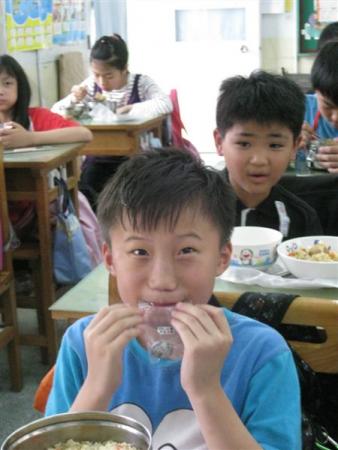 準備吃飯了