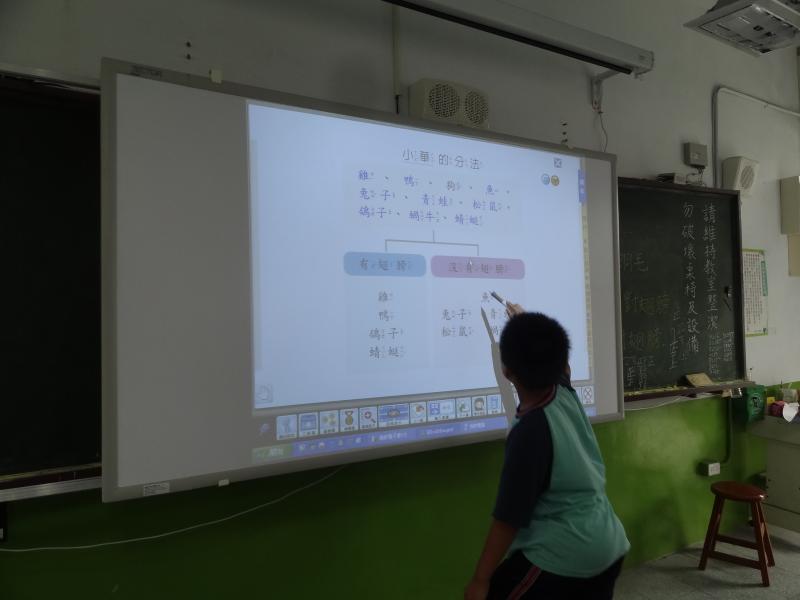 根據動物的身體特徵或運動方式分成兩類