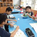 103.9.12四愛練習用高度角觀測器實際測量旗桿頂高度角