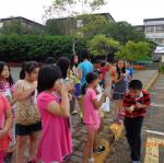 103.9.24四仁實際測量遠方大樓屋頂的高度角