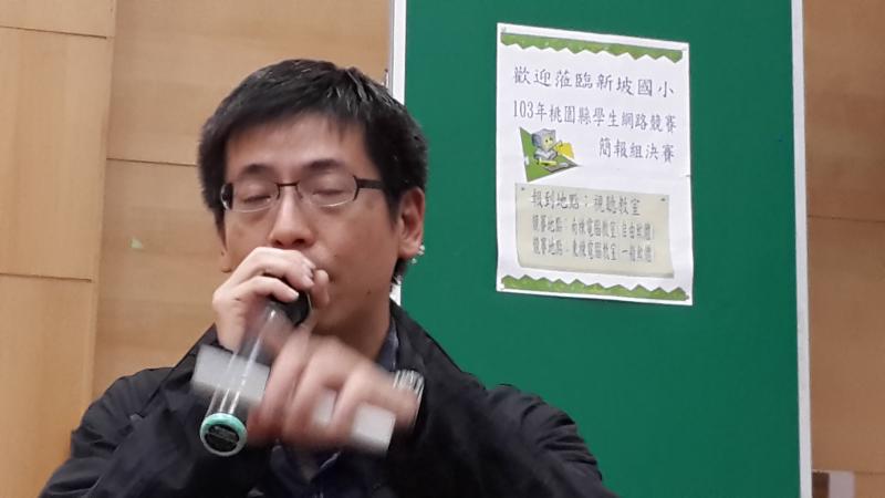 主辦單位工作人員說明..