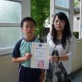 本校學生獲平鎮市國小學生組演講比賽第三名