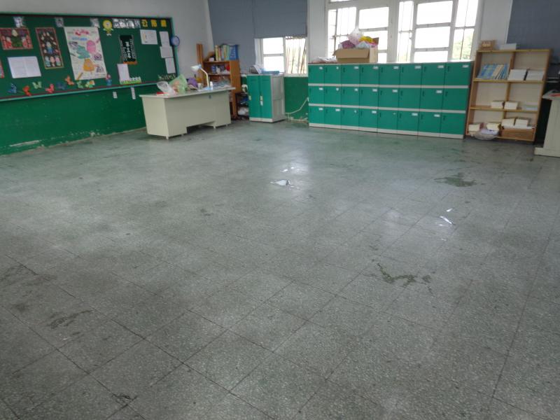 清潔過後的教室