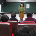 以蕙老師..現場即席示範表演