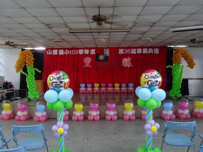 畢業典禮會場佈置5