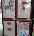 學生平時製作、繪畫之美勞作品展示