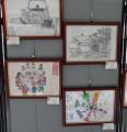 學生平時製作、繪畫之美勞作品展示