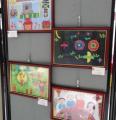 學生平時製作、繪畫之美勞作品展示