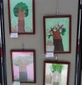 學生平時製作、繪畫之美勞作品展示