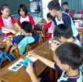 20120615美勞筆筒彩繪