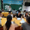 校長勉勵同仁共同努力!