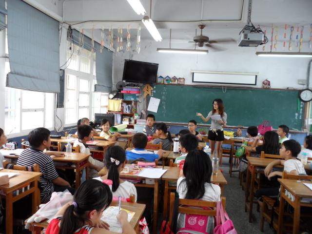 接著就上次班上收來的學習單做"guessing game"^^~
