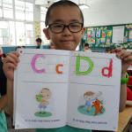 一仁:我的Cc,Dd 字母小書^~^