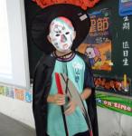 本班學生比較害羞~只有"江瑋"今天裝扮呀!